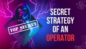 The Secret Trading Strategy of an Operator